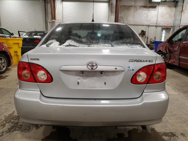 JTDBR32E060058787 - 2006 TOYOTA COROLLA CE SILVER photo 6