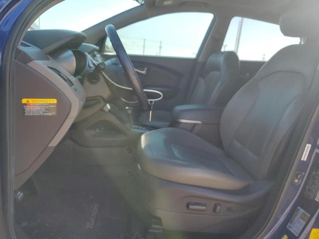 KM8JU3AC3AU050173 - 2010 HYUNDAI TUCSON GLS ლურჯი ფოტო 7