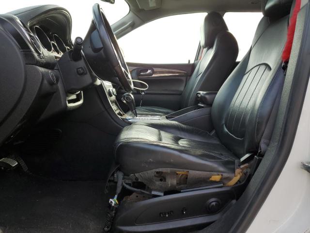 5GAKVDKD0DJ232696 - 2013 BUICK ENCLAVE WHITE photo 7