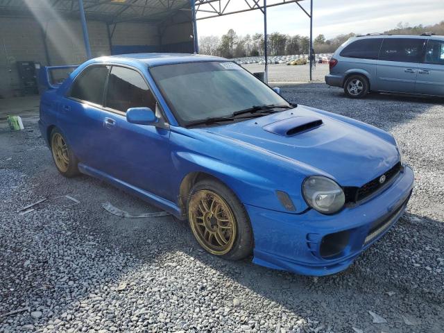 JF1GD29613G501129 - 2003 SUBARU IMPREZA WRX BLUE photo 4