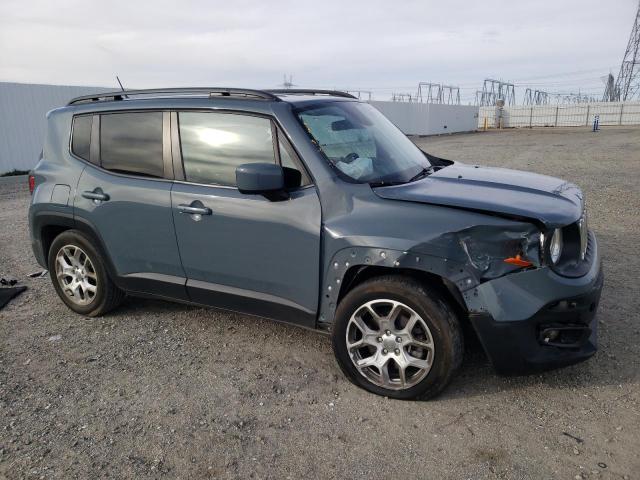 ZACCJABT2GPE38384 - 2016 JEEP RENEGADE LATITUDE GRAY photo 4