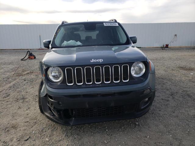 ZACCJABT2GPE38384 - 2016 JEEP RENEGADE LATITUDE GRAY photo 5