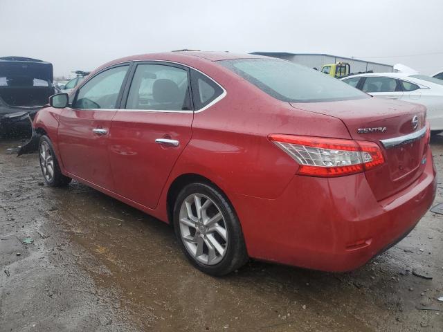 3N1AB7AP8DL738885 - 2013 NISSAN SENTRA S RED photo 2