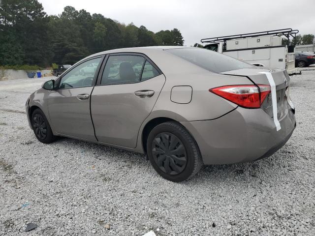 2T1BURHE1EC199462 - 2014 TOYOTA COROLLA L TAN photo 2