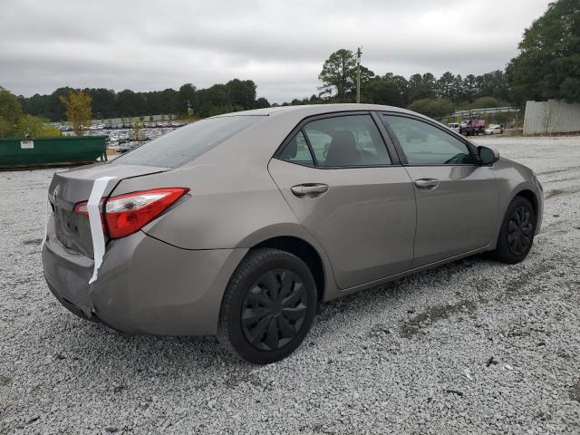 2T1BURHE1EC199462 - 2014 TOYOTA COROLLA L TAN photo 3