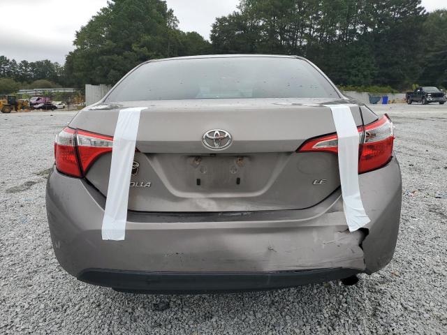 2T1BURHE1EC199462 - 2014 TOYOTA COROLLA L TAN photo 6