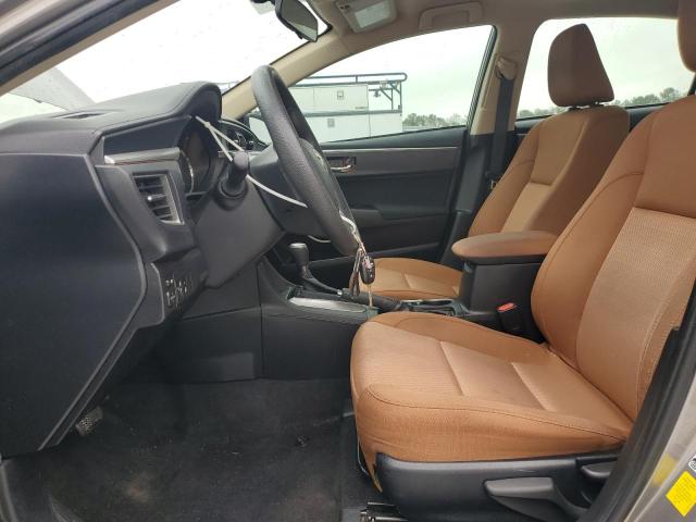 2T1BURHE1EC199462 - 2014 TOYOTA COROLLA L TAN photo 7