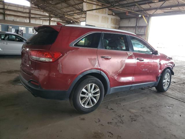 5XYPG4A32HG223270 - 2017 KIA SORENTO LX RED photo 3