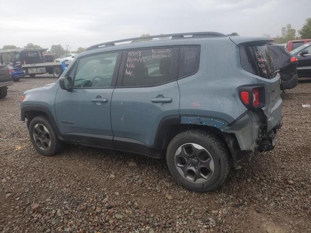 ZACCJBAB2HPG15189 - 2017 JEEP RENEGADE SPORT Türkis Foto 2