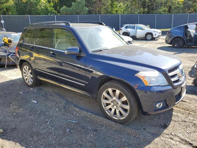 WDCGG8HB1CF783324 - 2012 MERCEDES-BENZ GLK 350 4MATIC BLUE photo 4