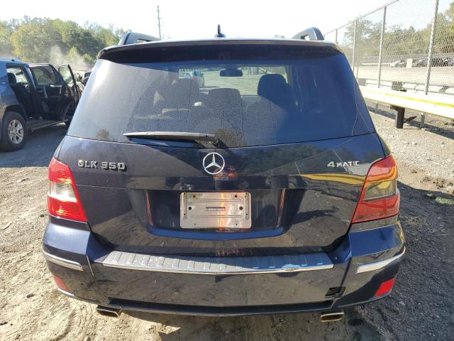 WDCGG8HB1CF783324 - 2012 MERCEDES-BENZ GLK 350 4MATIC BLUE photo 6