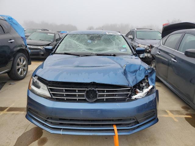 3VW2B7AJ6JM257176 - 2018 VOLKSWAGEN JETTA S BLUE photo 5