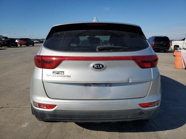 KNDPM3AC2J7455745 - 2018 KIA SPORTAGE LX SILVER photo 6