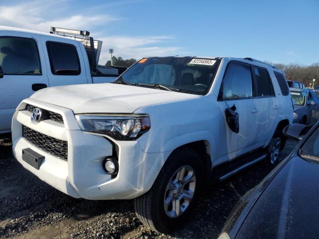 JTEZU5JR0F5101956 - 2015 TOYOTA 4RUNNER SR5 WHITE photo 1