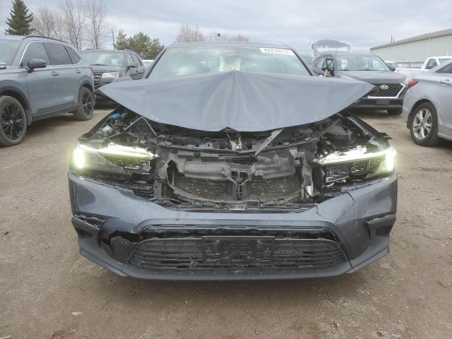 19XFL1H85NE402077 - 2022 HONDA CIVIC SPORT TOURING GRAY photo 5