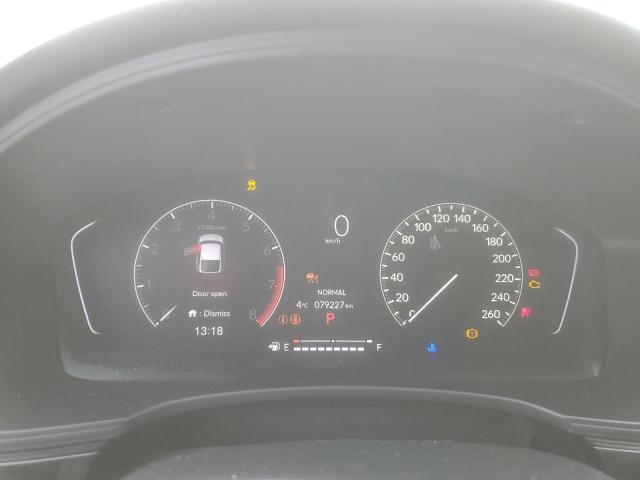 19XFL1H85NE402077 - 2022 HONDA CIVIC SPORT TOURING GRAY photo 9