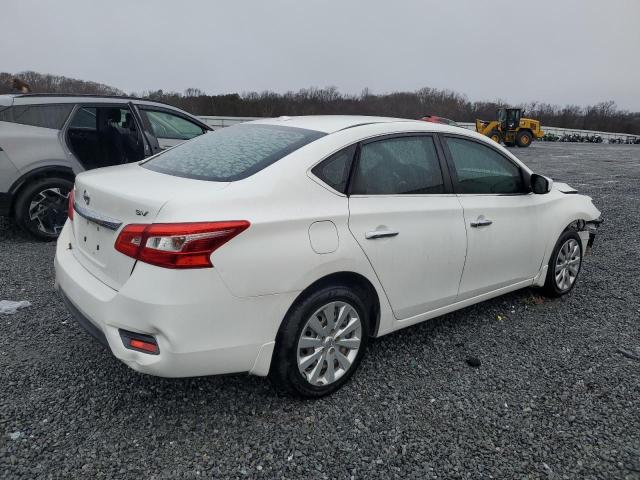 3N1AB7AP4HY270226 - 2017 NISSAN SENTRA S WHITE photo 3