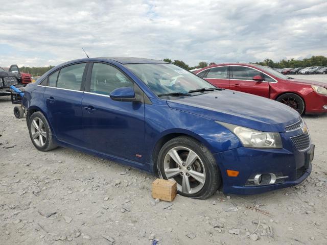 1G1PG5SCXC7349153 - 2012 CHEVROLET CRUZE LT BLUE photo 4