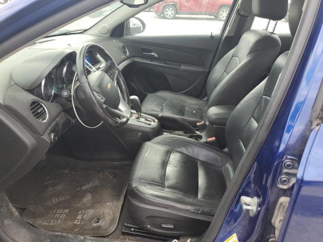 1G1PG5SCXC7349153 - 2012 CHEVROLET CRUZE LT BLUE photo 7