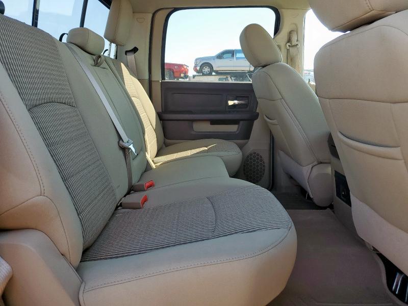 1C6RD7LT7CS327599 - 2012 DODGE RAM 1500 SLT MAROON photo 10