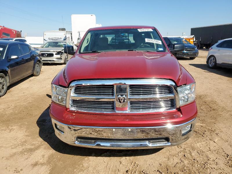 1C6RD7LT7CS327599 - 2012 DODGE RAM 1500 SLT MAROON photo 5