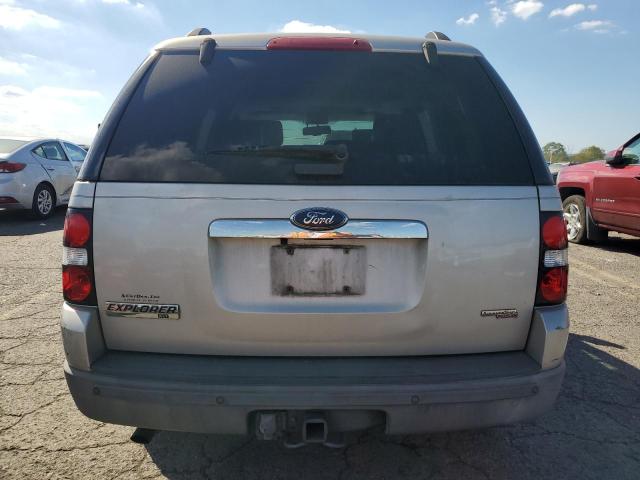 1FMEU73E66UA65118 - 2006 FORD EXPLORER XLT SILVER photo 6