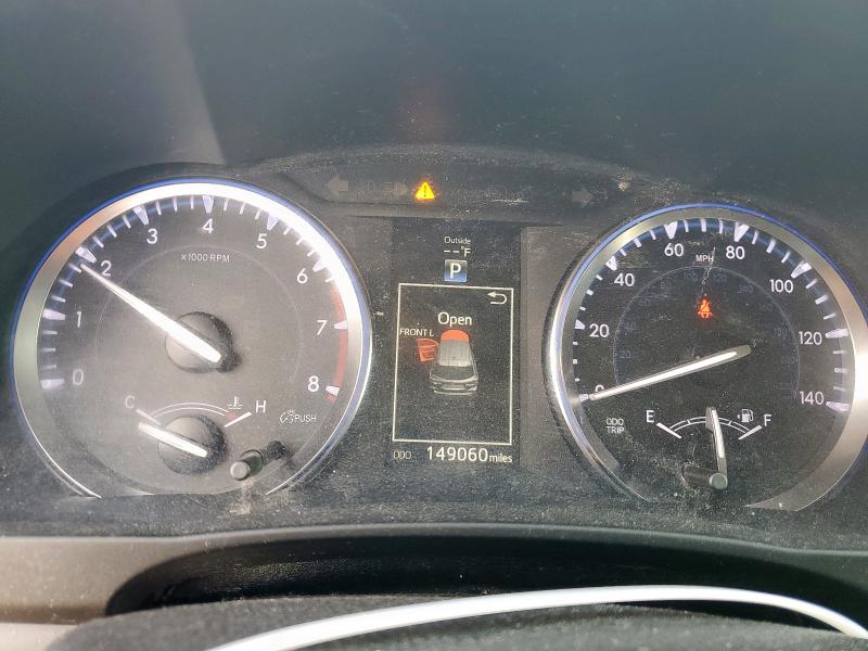 5TDKKRFH2GS154754 - 2016 TOYOTA HIGHLANDER XLE ვერცხლისფერი ფოტო 9