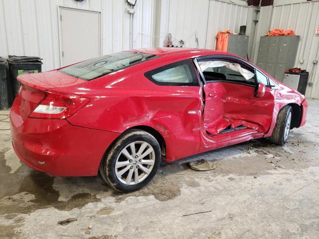 2HGFG3B88CH549764 - 2012 HONDA CIVIC EX RED photo 3