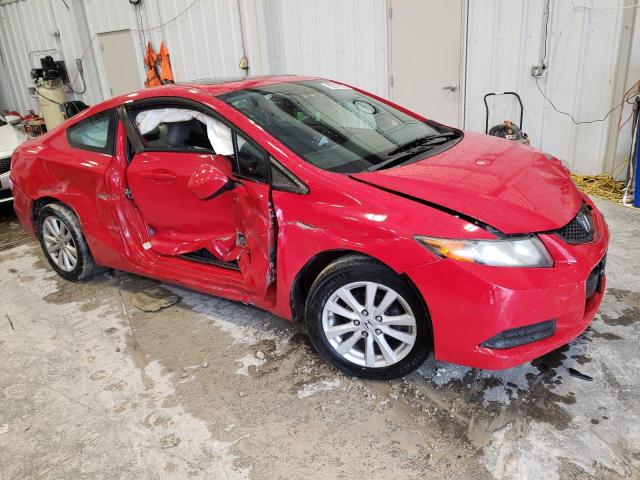 2HGFG3B88CH549764 - 2012 HONDA CIVIC EX RED photo 4