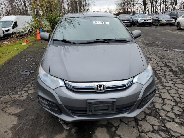 JHMZE2H39DS002504 - 2013 HONDA INSIGHT GRAY photo 5