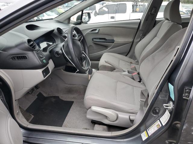 JHMZE2H39DS002504 - 2013 HONDA INSIGHT GRAY photo 7