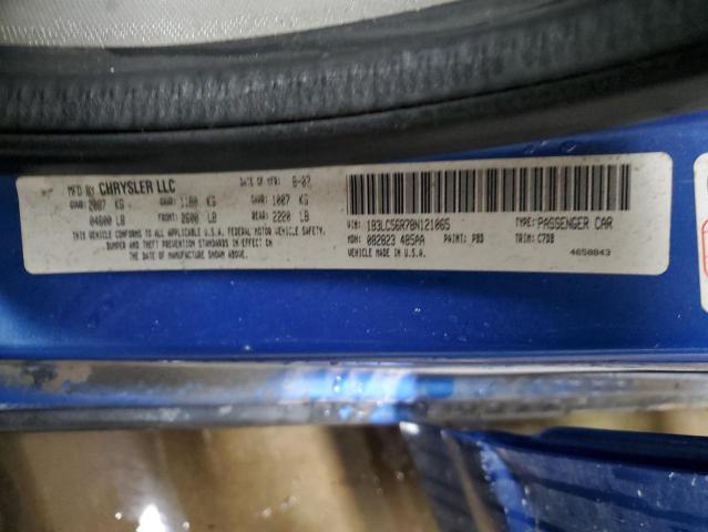 1B3LC56R78N121065 - 2008 DODGE AVENGER SXT 蓝色 照片 12