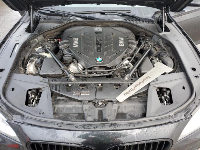 WBAYF8C54ED142260 - 2014 BMW 750 LXI GRAY photo 11