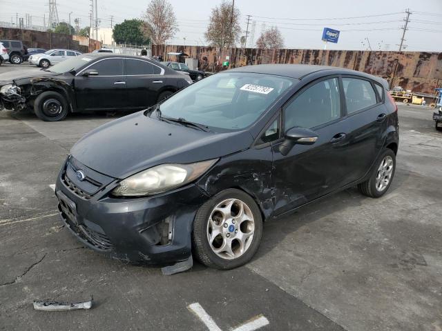 3FADP4FJ7CM158993 - 2012 FORD FIESTA SES BLACK photo 1