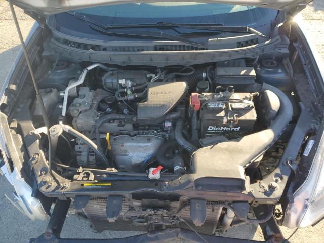 JN8AS5MV5DW660821 - 2013 NISSAN ROGUE S BLUE photo 12