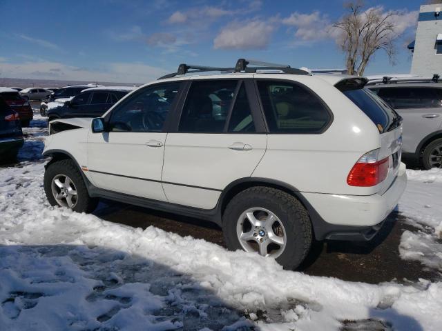 5UXFA53503LW24992 - 2003 BMW X5 3.0I WHITE photo 2