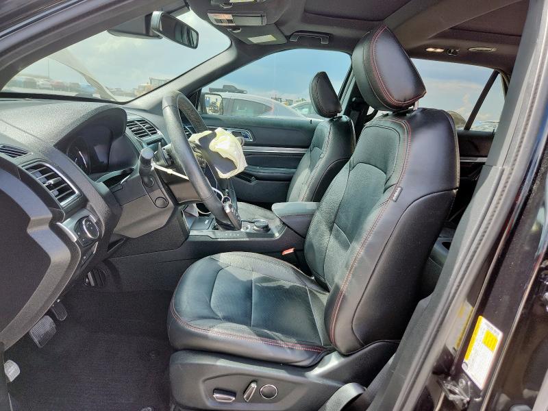 1FM5K8GT8JGC13863 - 2018 FORD EXPLORER SPORT Negro foto 7
