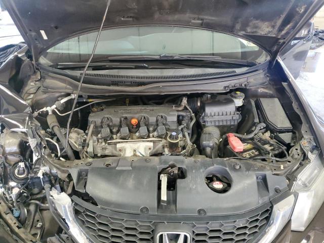 2HGFB2F55DH537114 - 2013 HONDA CIVIC LX BLACK photo 11