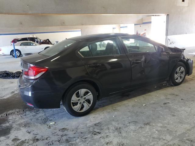 2HGFB2F55DH537114 - 2013 HONDA CIVIC LX BLACK photo 3