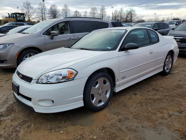 2G1WL16C579345770 - 2007 CHEVROLET MONTE CARL SS WHITE photo 1