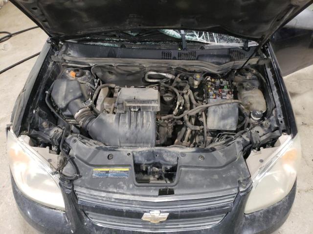 1G1AK58F777285813 - 2007 CHEVROLET COBALT LS BLACK photo 11