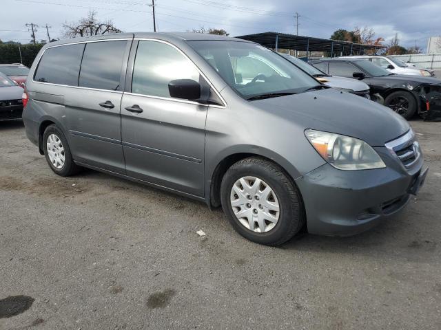 5FNRL38217B116454 - 2007 HONDA ODYSSEY LX GRAY photo 4