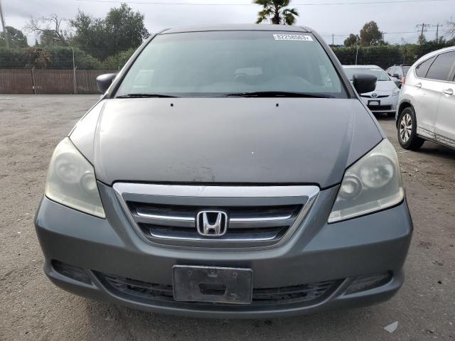 5FNRL38217B116454 - 2007 HONDA ODYSSEY LX GRAY photo 5