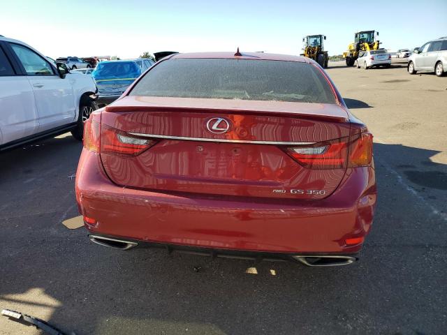 JTHCE1BL9D5003952 - 2013 LEXUS GS 350 RED photo 6