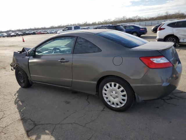 2HGFG11657H568203 - 2007 HONDA CIVIC LX GRAY photo 2