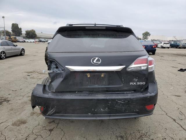 2T2ZK1BA1DC090926 - 2013 LEXUS RX 350 BLACK photo 6