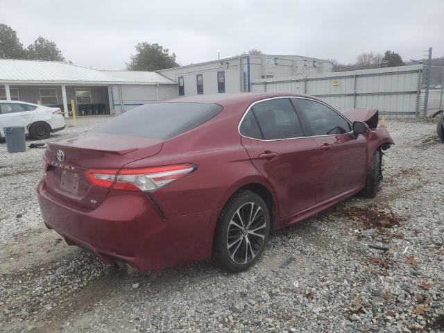 4T1B11HK1JU653976 - 2018 TOYOTA CAMRY L MAROON photo 3