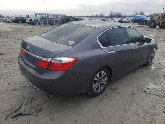 1HGCR2F38FA207840 - 2015 HONDA ACCORD LX GRAY photo 3