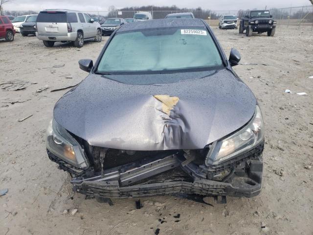 1HGCR2F38FA207840 - 2015 HONDA ACCORD LX GRAY photo 5