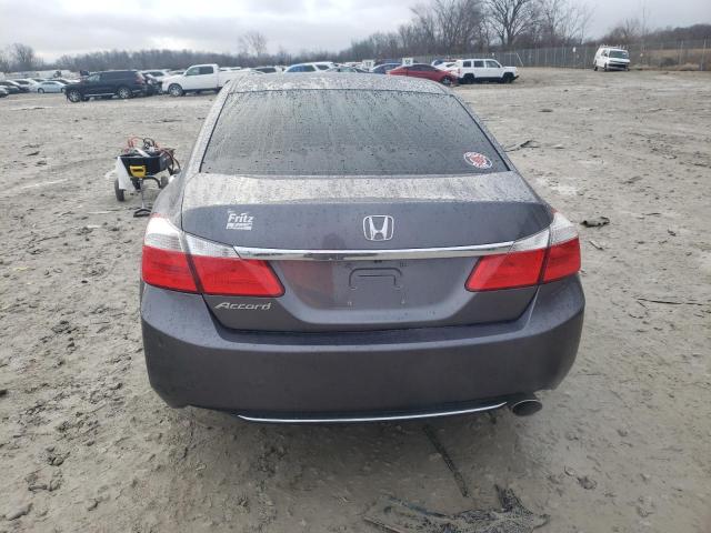 1HGCR2F38FA207840 - 2015 HONDA ACCORD LX GRAY photo 6